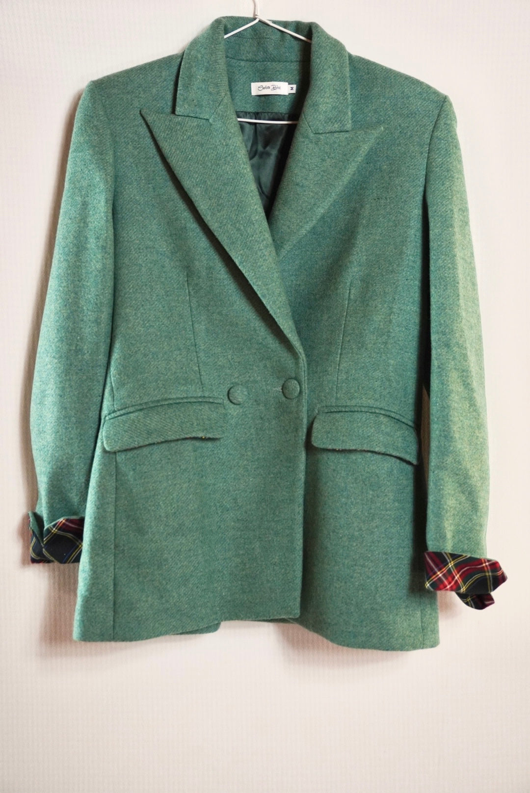 Blazer verde de @charlotteblaz