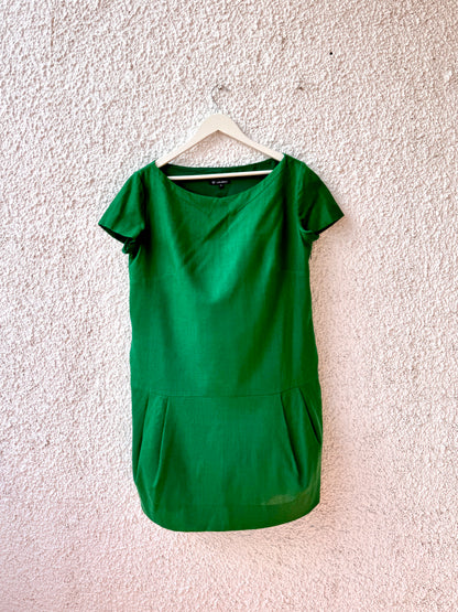 Vestido verde de @caramelo