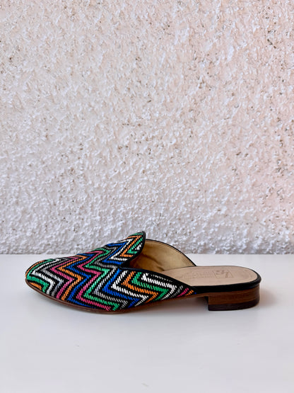 Sandalias multicolor planas de @lorenzomárquezgloriacastellano