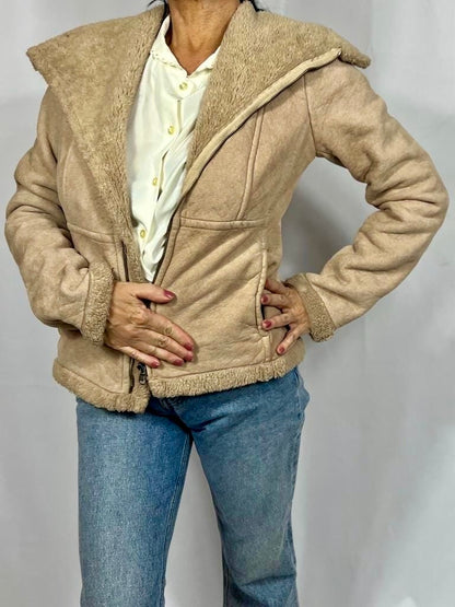 Chaqueta beige de @zara