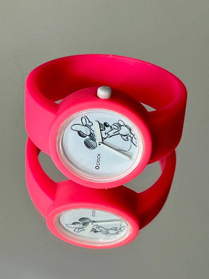 Reloj rosa de @o'clock