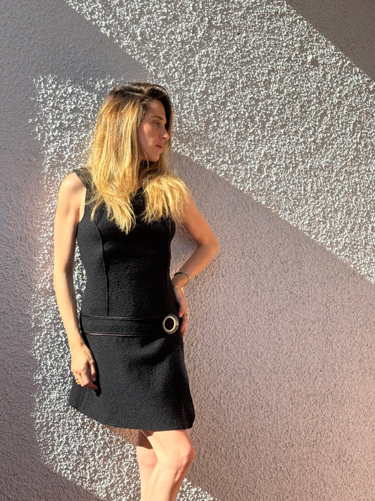 Vestido negro de @promod