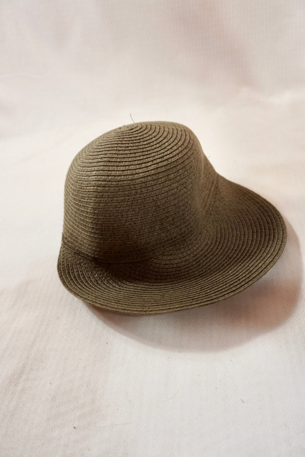 Gorra mimbre verde