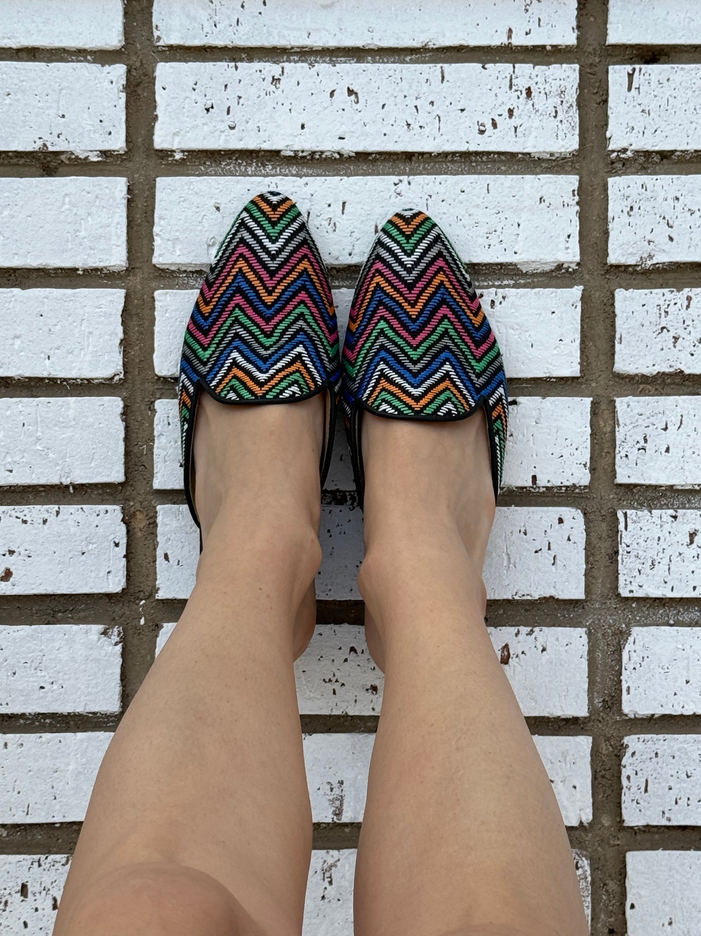 Sandalias multicolor planas de @lorenzomárquezgloriacastellano