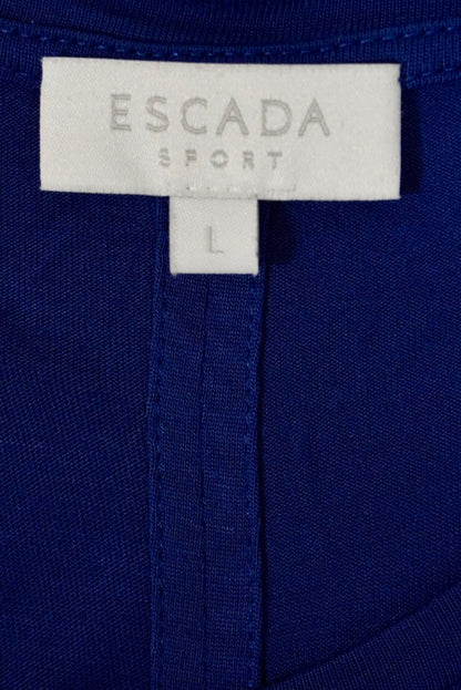 Camiseta azul manga larga de @escada