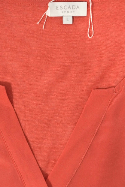 Camiseta manga larga coral de @escada