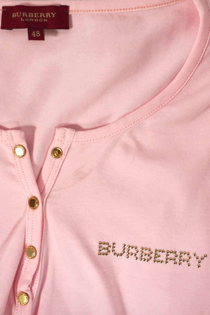 Camiseta manga larga de @burberry